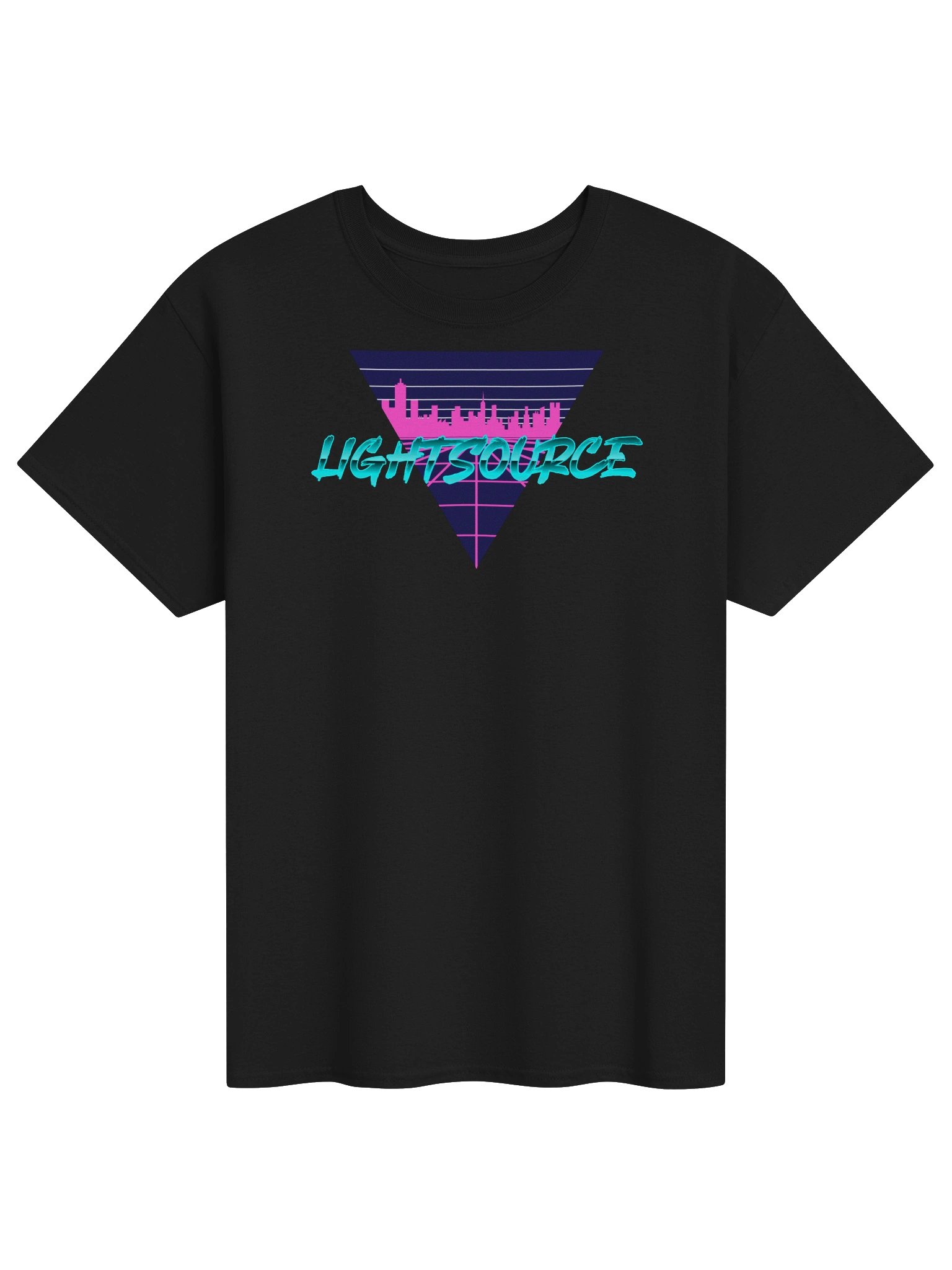 LIGHTSOURCE x RETROSYNTH RECORDS Big Logo T-Shirt product image (1)