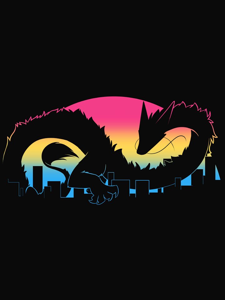 Pansexual Dragon T-Shirt product image (1)