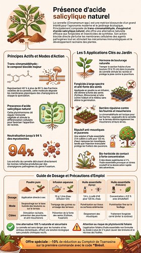 Et si la cannelle, star incontournable de nos cuisines, devenait aussi une alliée précieuse au jardin ? Cette épice millénair...