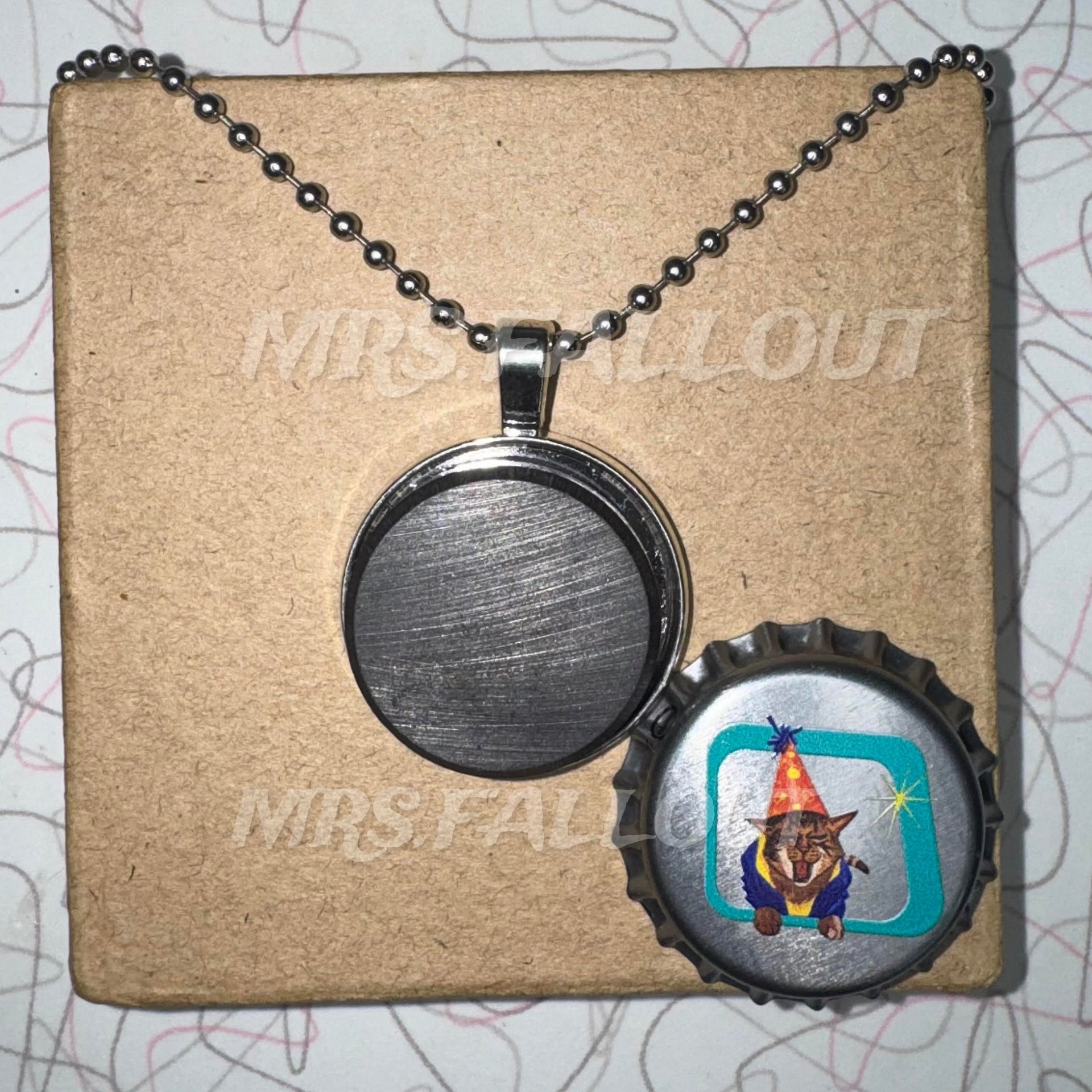 Cap Necklace (Chrome Finish) product image (2)