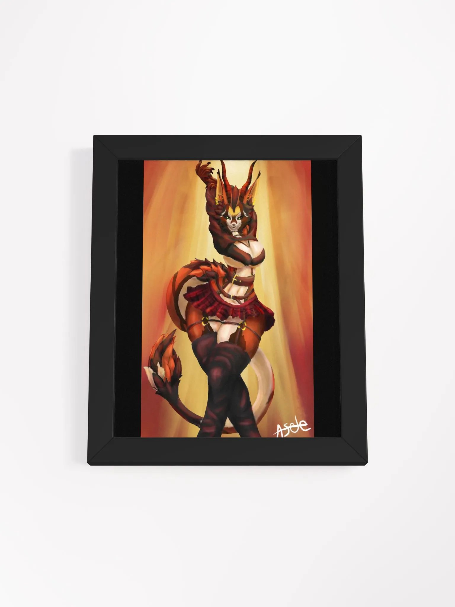 Asetepepo's Foxmoth Framed Print product image (1)