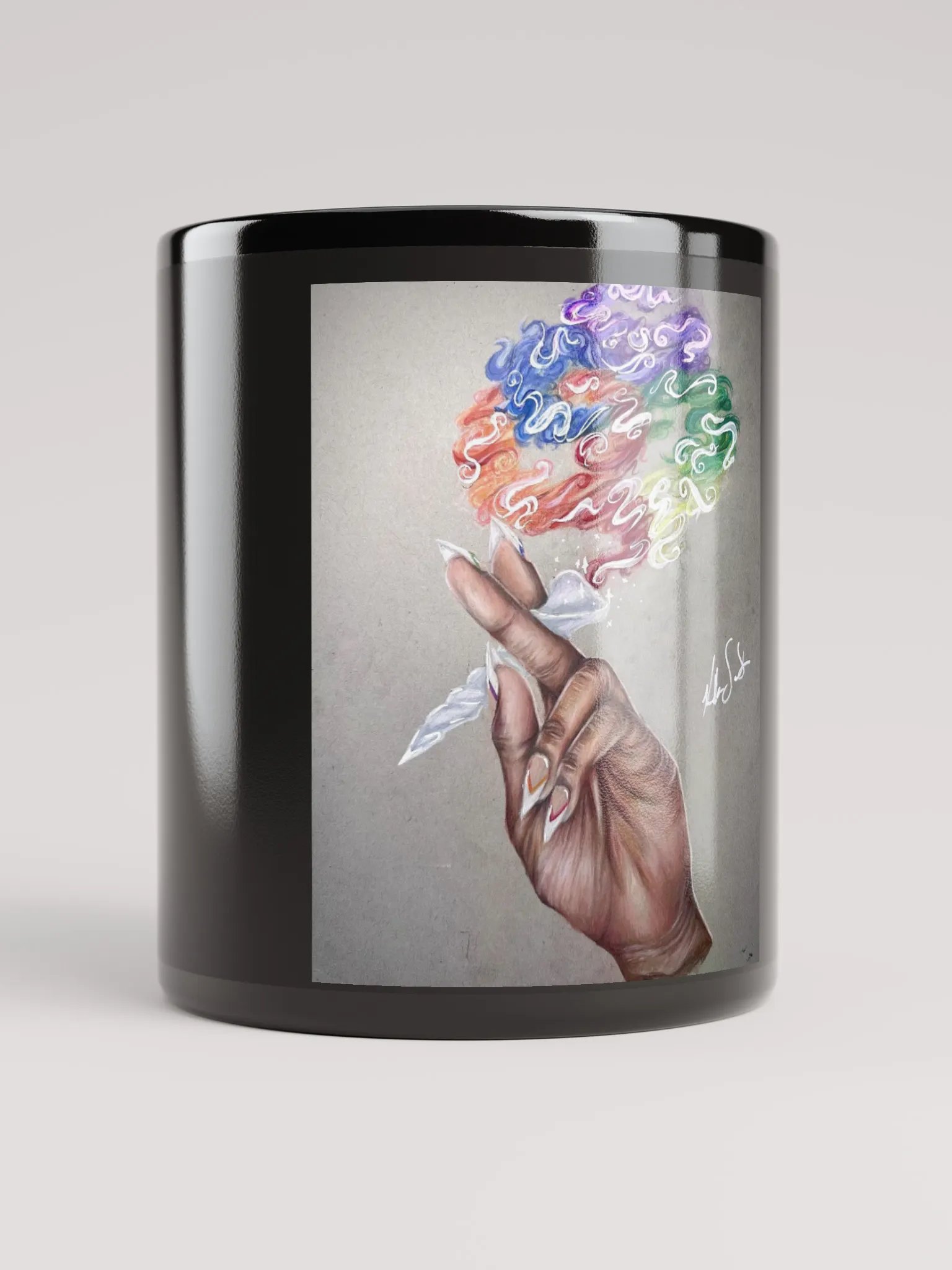 Glossy Black Cup product image (10)