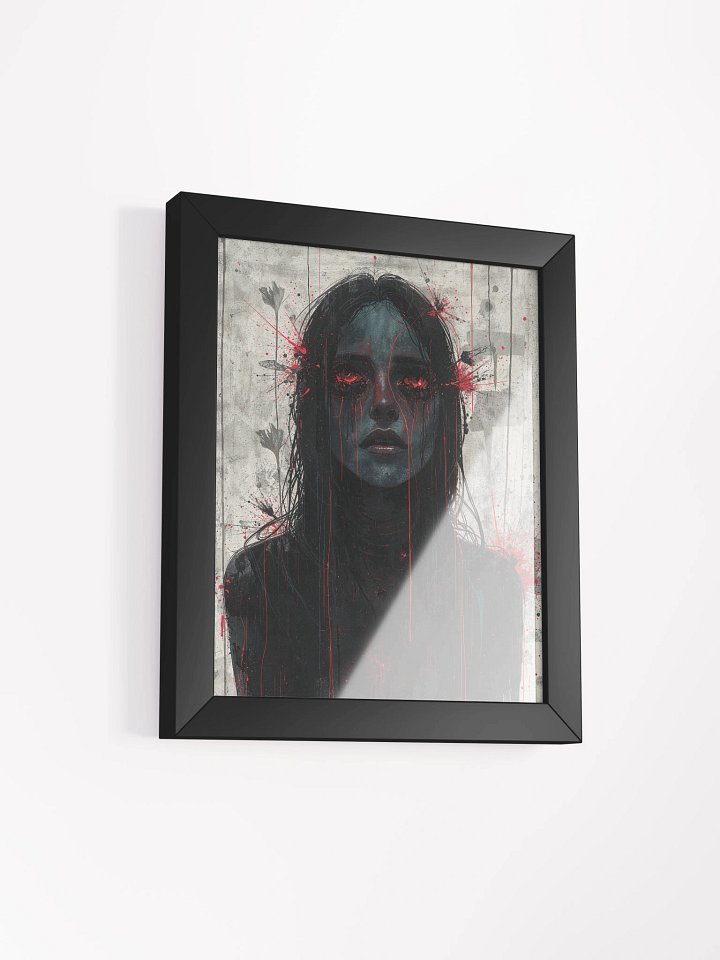 Blood Petals Framed Print product image (9)