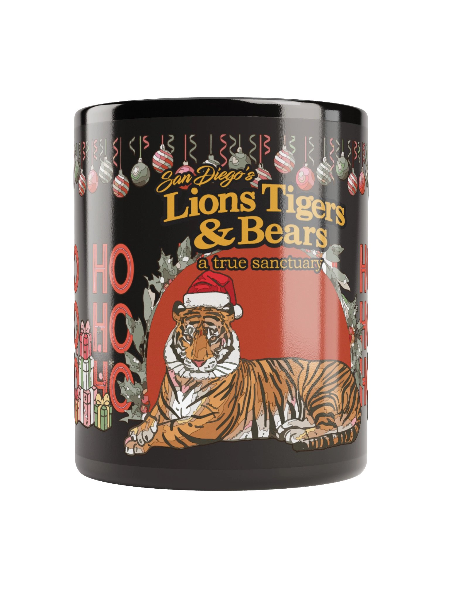 Santa Tiger Coffee Mug product image (1)