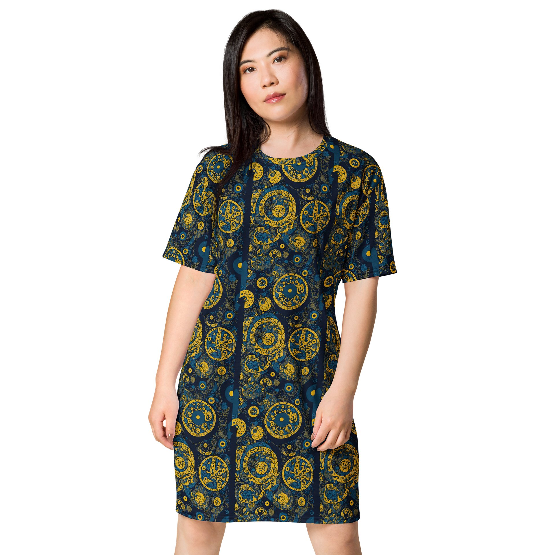 Chic Comfort: Urban Muse T-Shirt Dress product image (1)