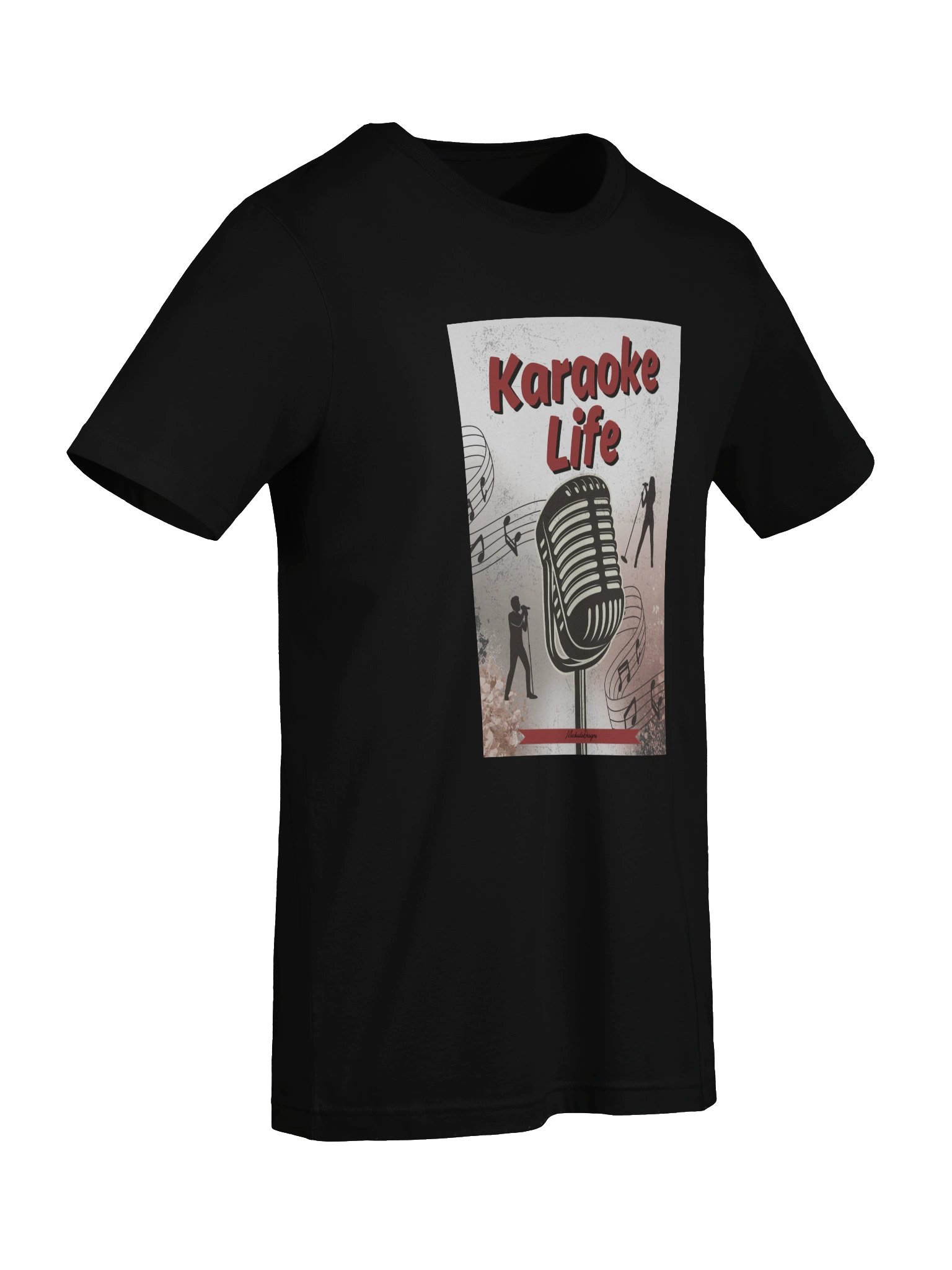 Karaoke Life Retro Mic Tee product image (73)