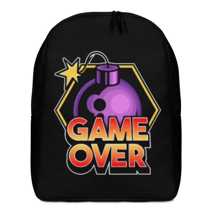 Game Over Explosive All-Over Print Backpack product image (1)