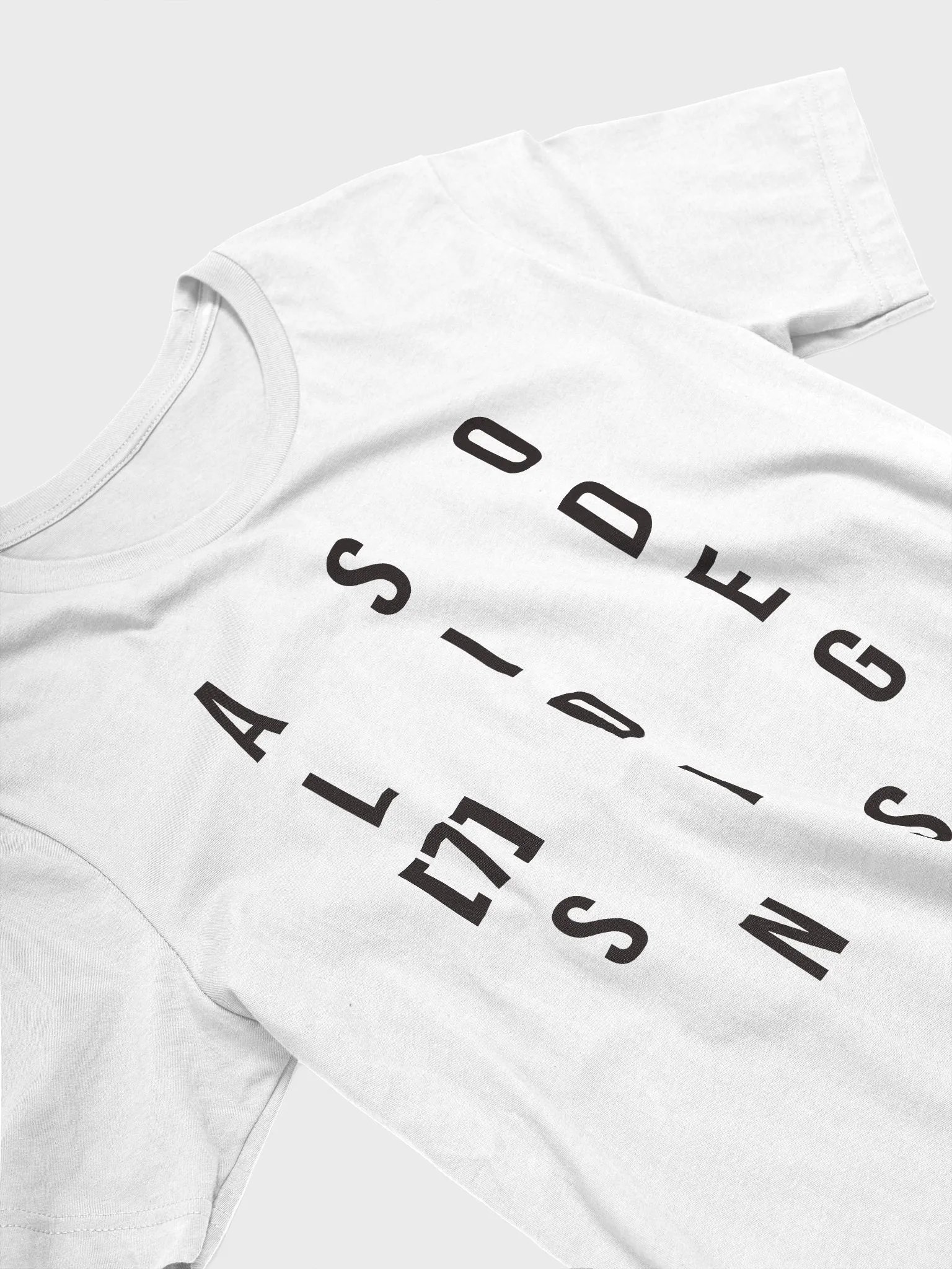 ASolid[7] Designs Grid Shirt - Black Design product image (1)