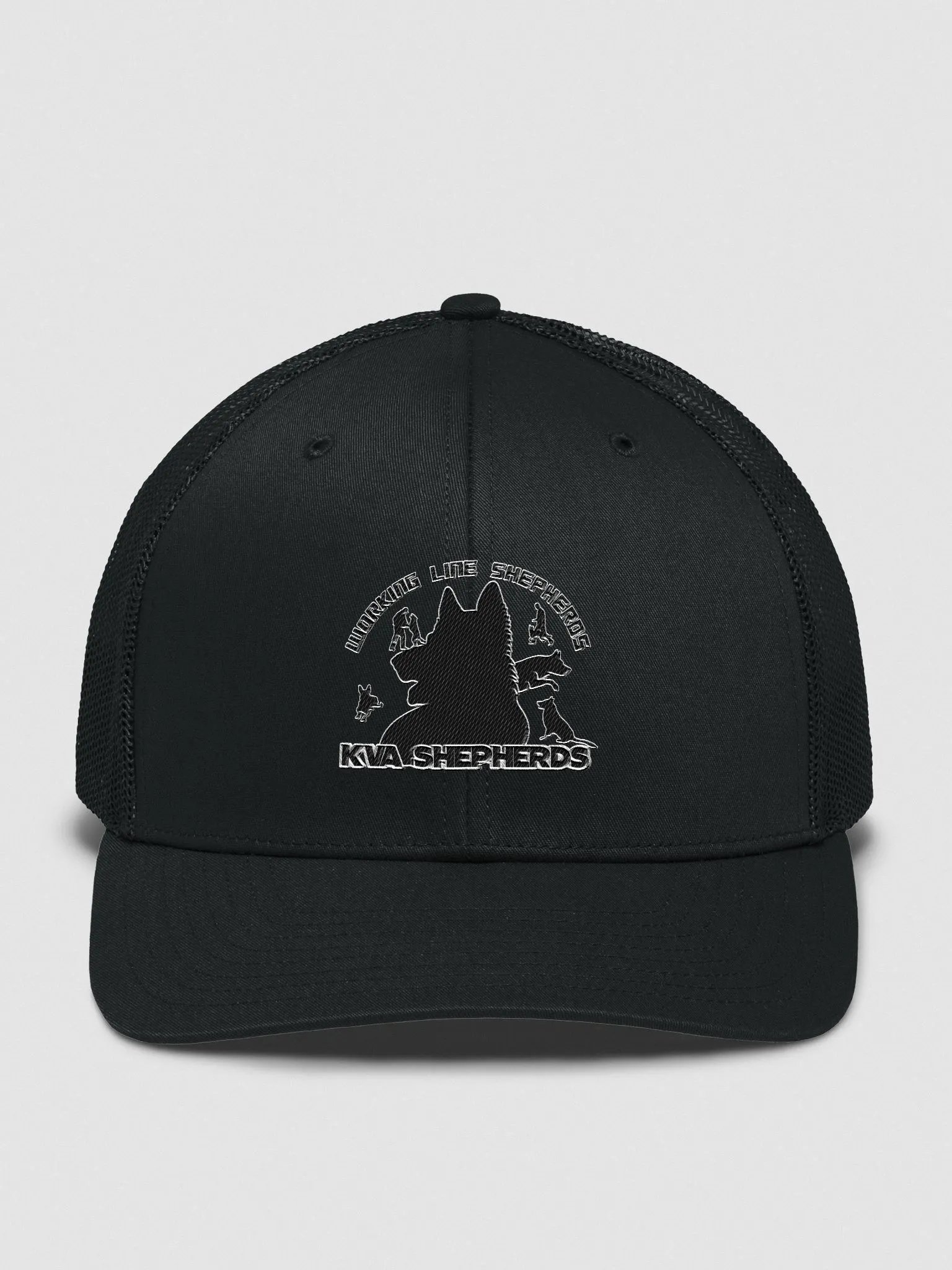 German Shepherd Silhouette Trucker Hat product image (4)