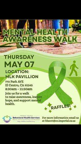 💚 Join Us for Mental Health Awareness Walk! 💚

We’re excited to share that VetConnect will be present at the upcoming Mental ...