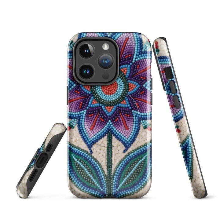 Faux-Beaded Floral Fantasy iPhone® Case product image (2)