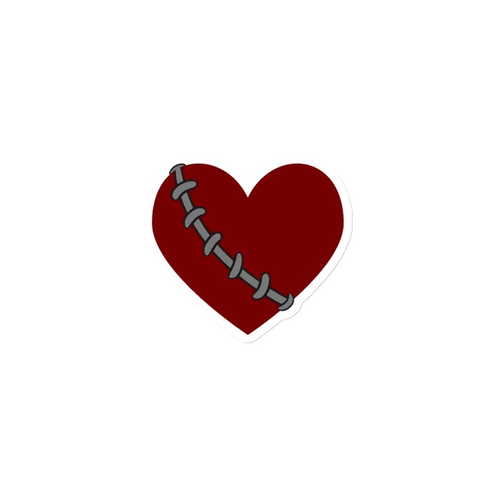 Stitched Heart Magnet product image (1)