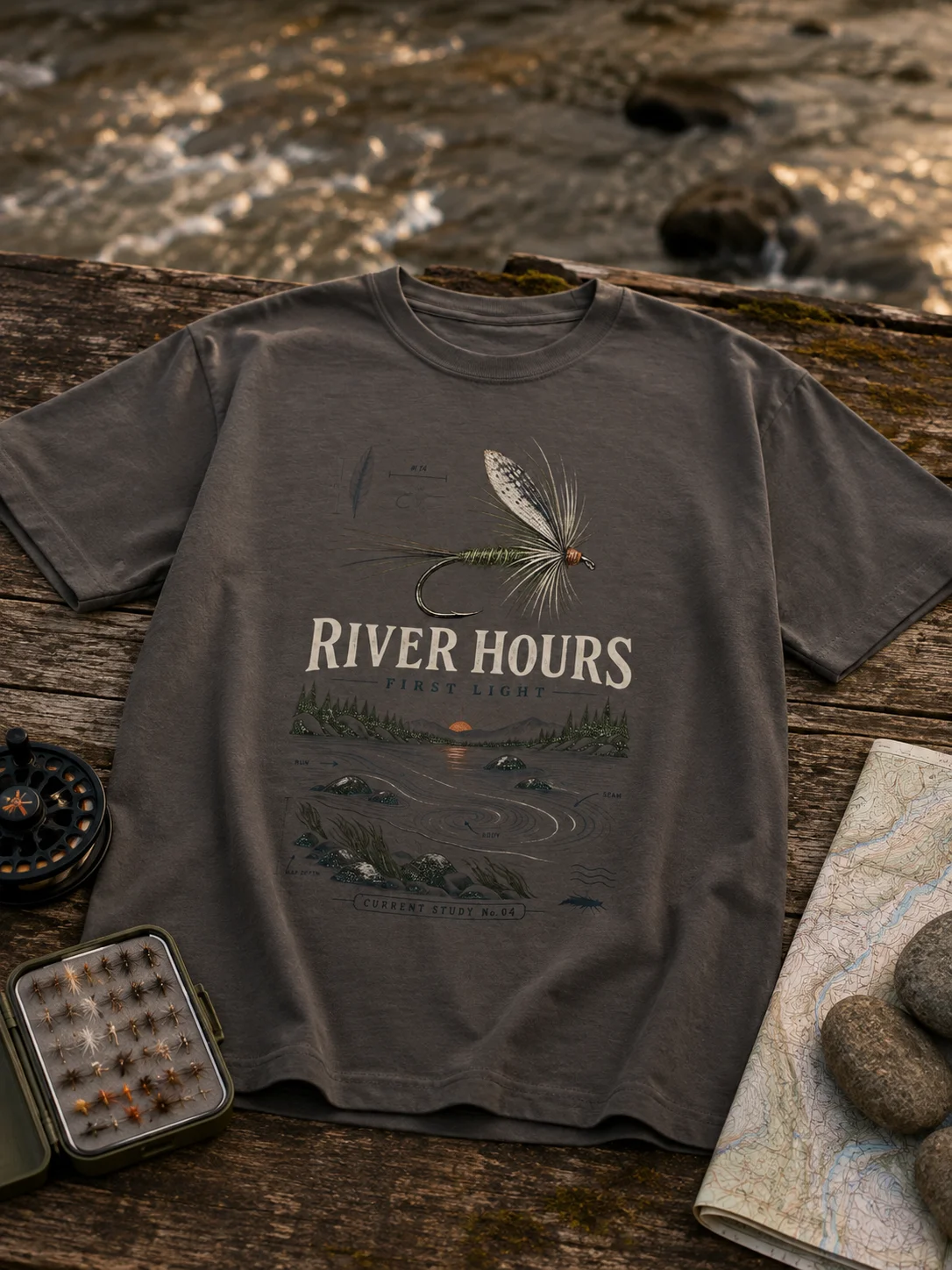 River Hours — Heavyweight Tee product image (4)
