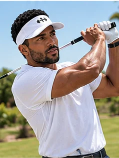 His House Flexfit Visor - White by His House