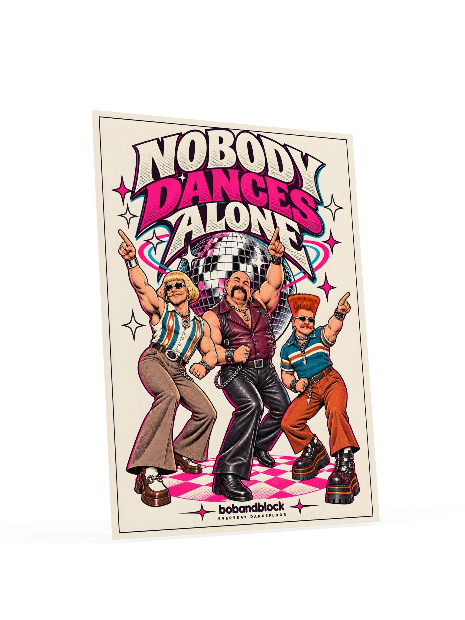 Nobody Dances Alone Art Poster product image (4)