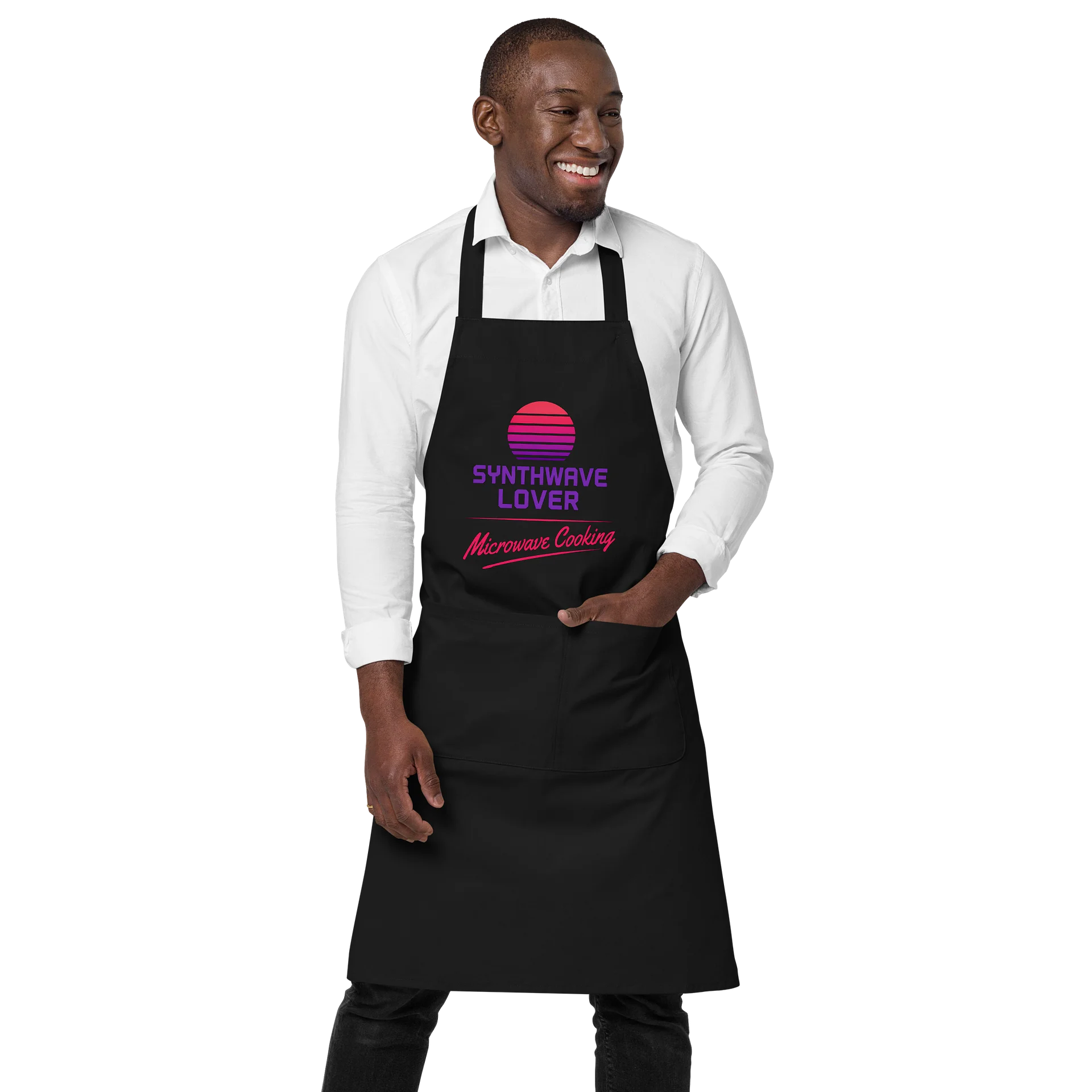 Synthwave Lover Apron product image (1)