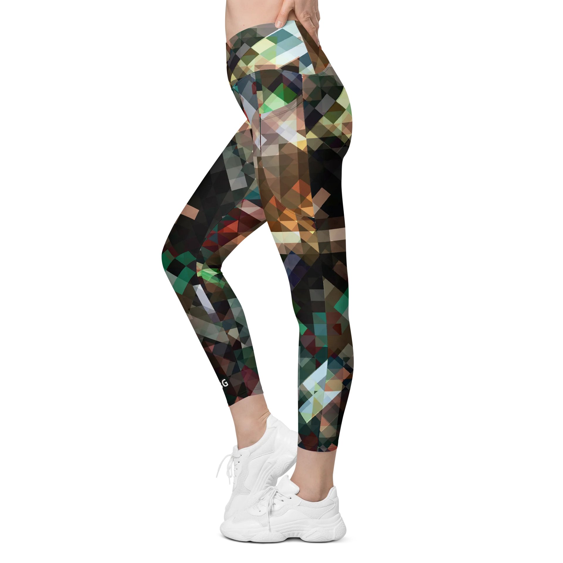 Barry Grady Abstract Crossover Leggings product image (4)