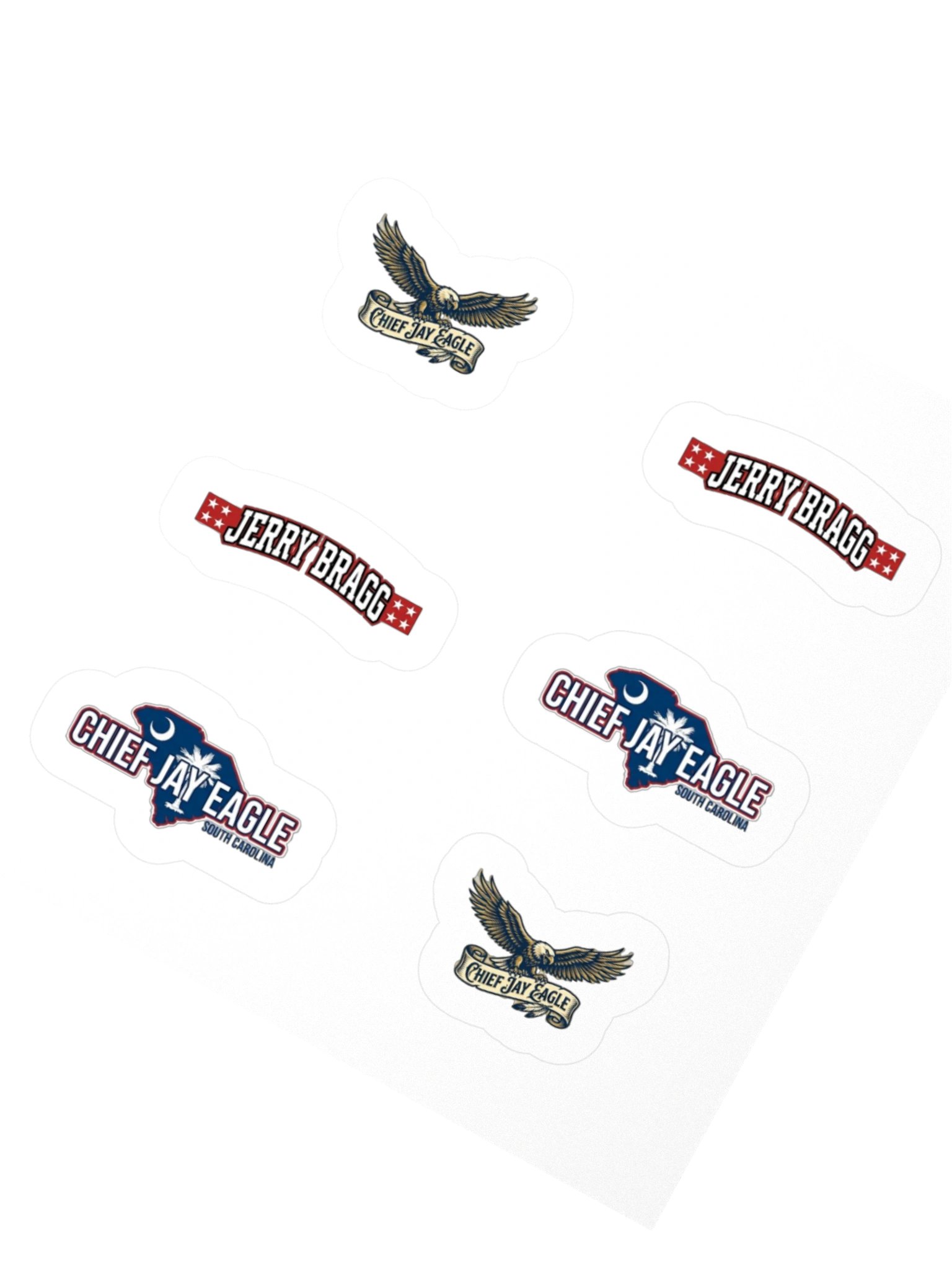 Jay Eagle Kiss Cut Sticker Set product image (6)
