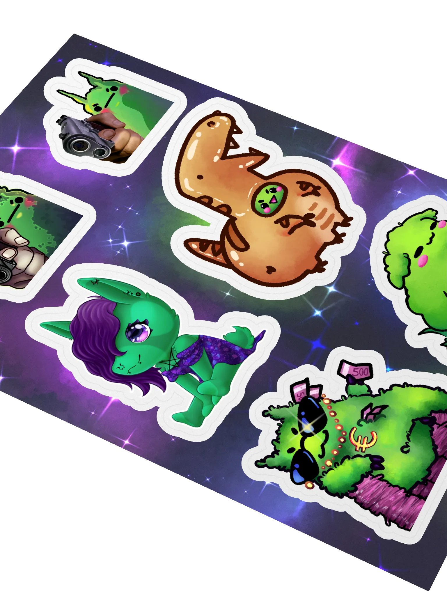 HneuHorde w/ Sitter - Sticker Sheet product image (2)