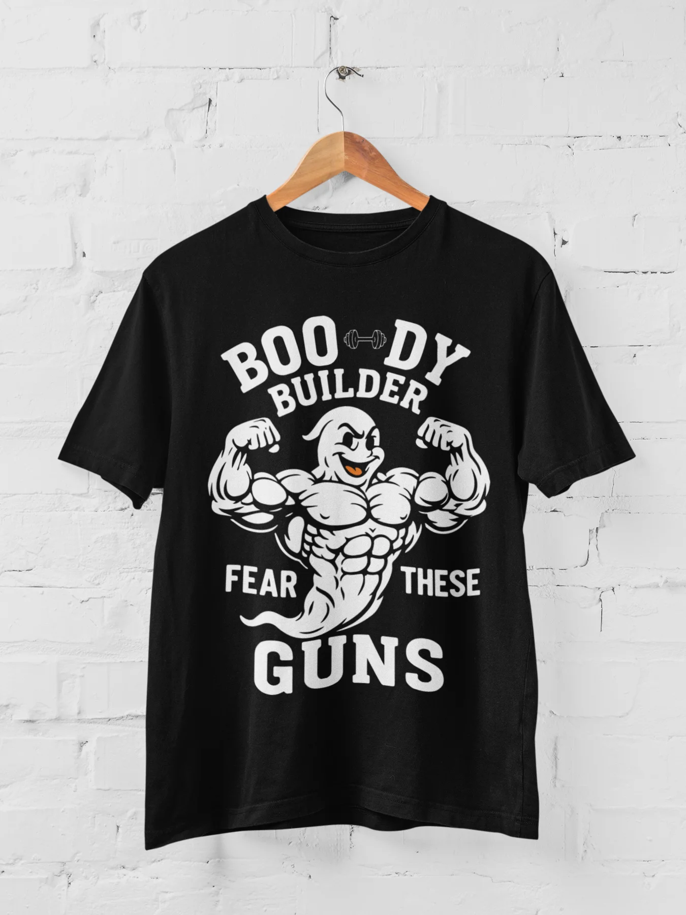 Funny Halloween Bodybuilding T-shirt product image (1)