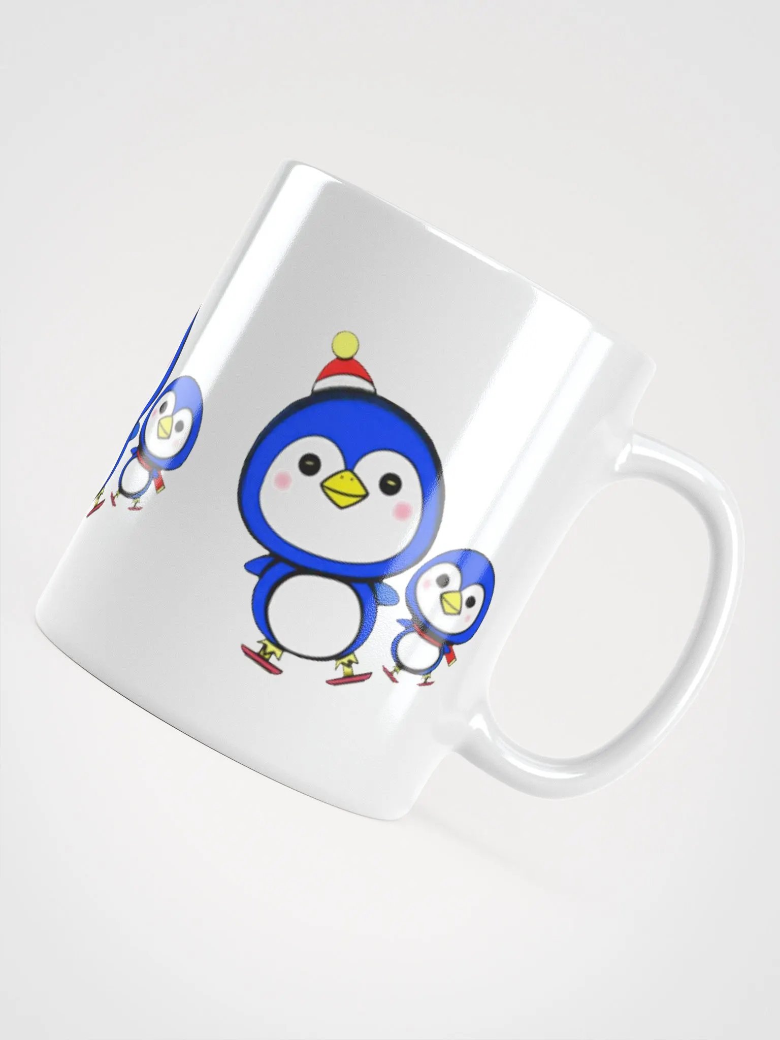 Penguin Party White Glossy Mug product image (10)