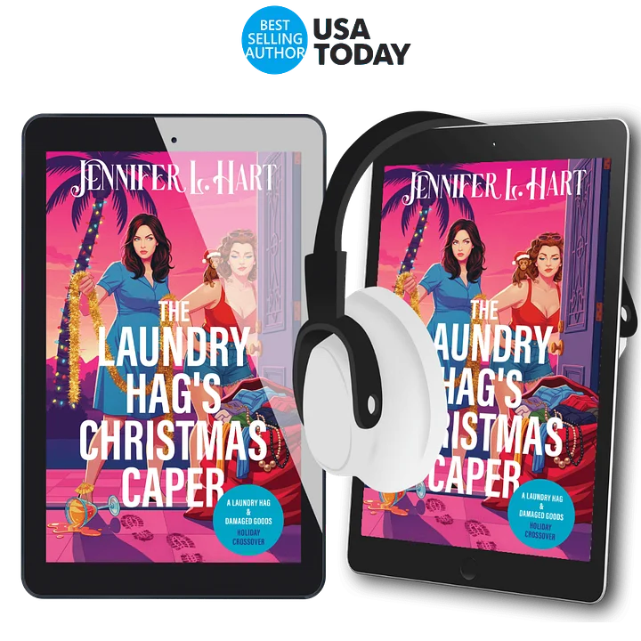 The Laundry Hag's Christmas Caper ebook and audio bundle product image (1)
