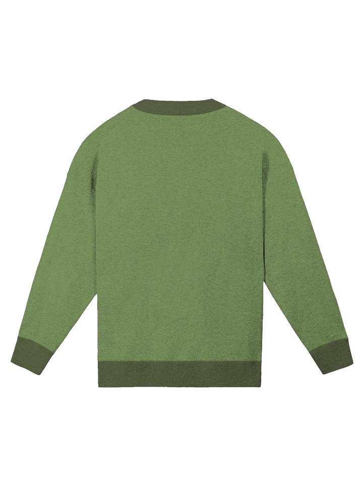 Daisy Jacquard Sweater – Relaxed Knit Pullover with Bold Floral Design product image (7)