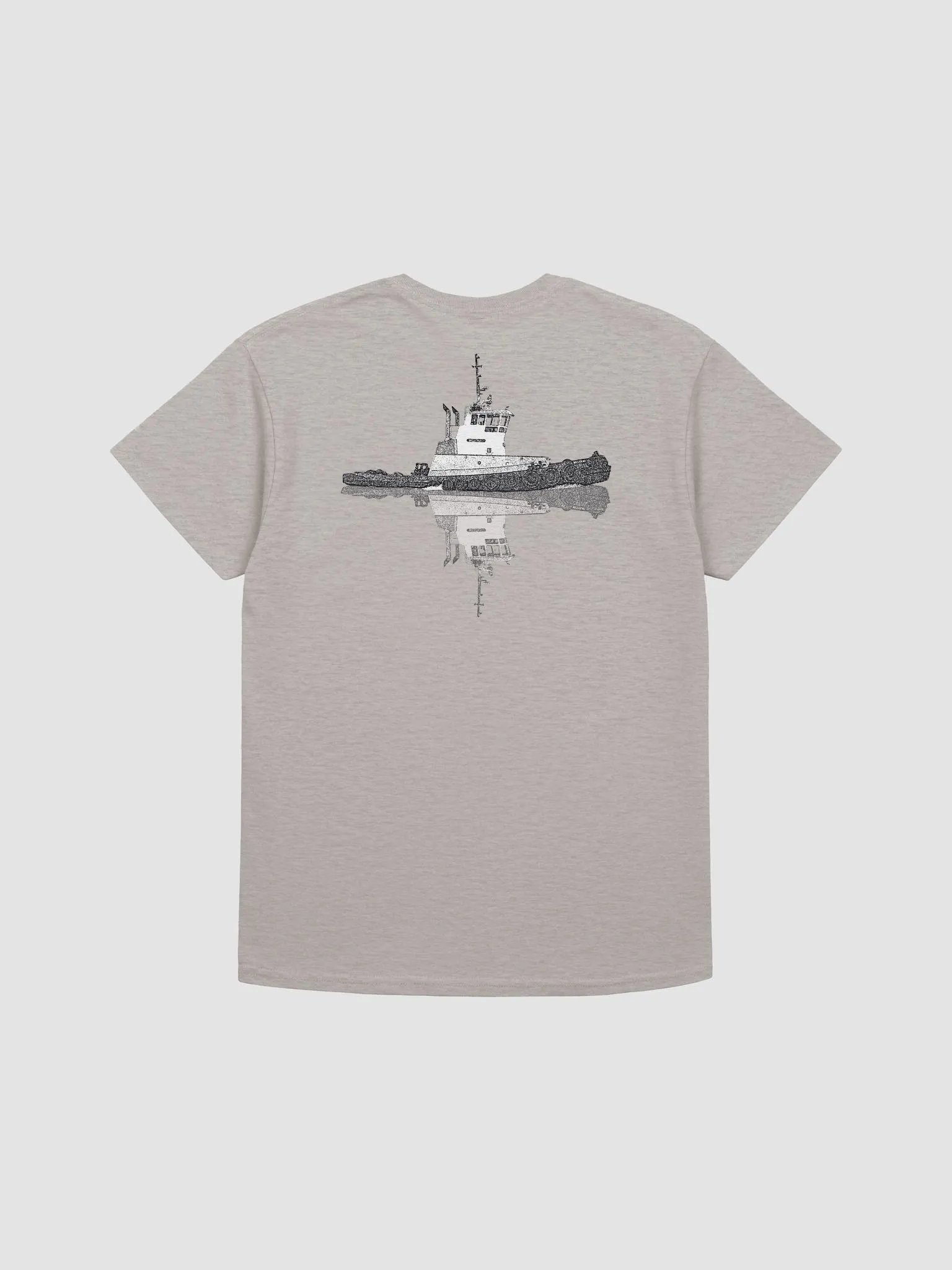 Tug Westrac & Reflection – Maritime Workwear | Twin Anchor Apparel Short Sleeve Tee Linehand Line product image (67)