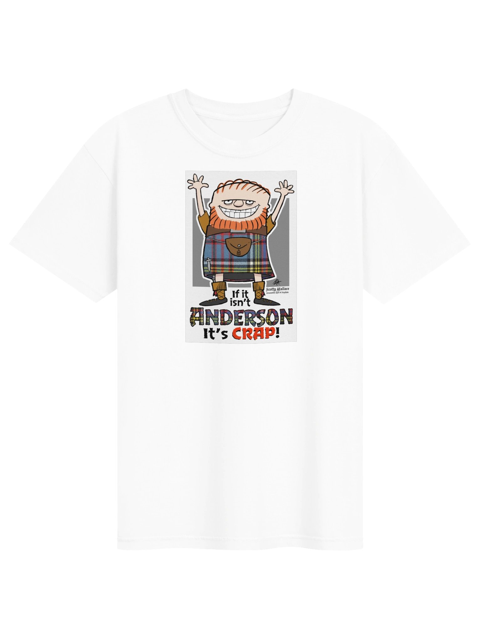 Anderson Clan Tartan - Funny Scottish Humor Scotty Wallace product image (235)