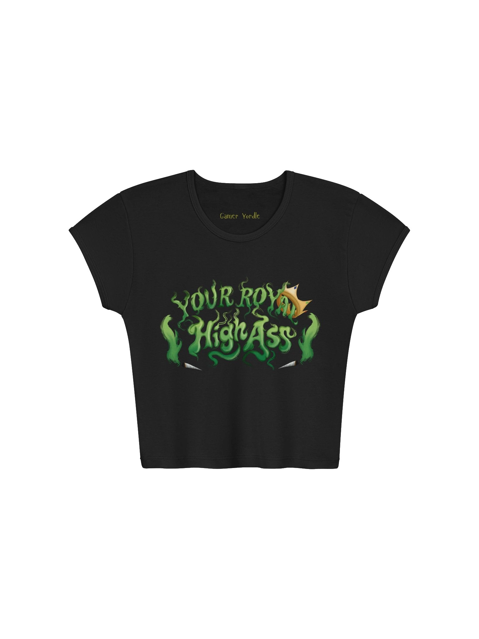 Your Royal High Ass LA Apparel Crop Top product image (3)