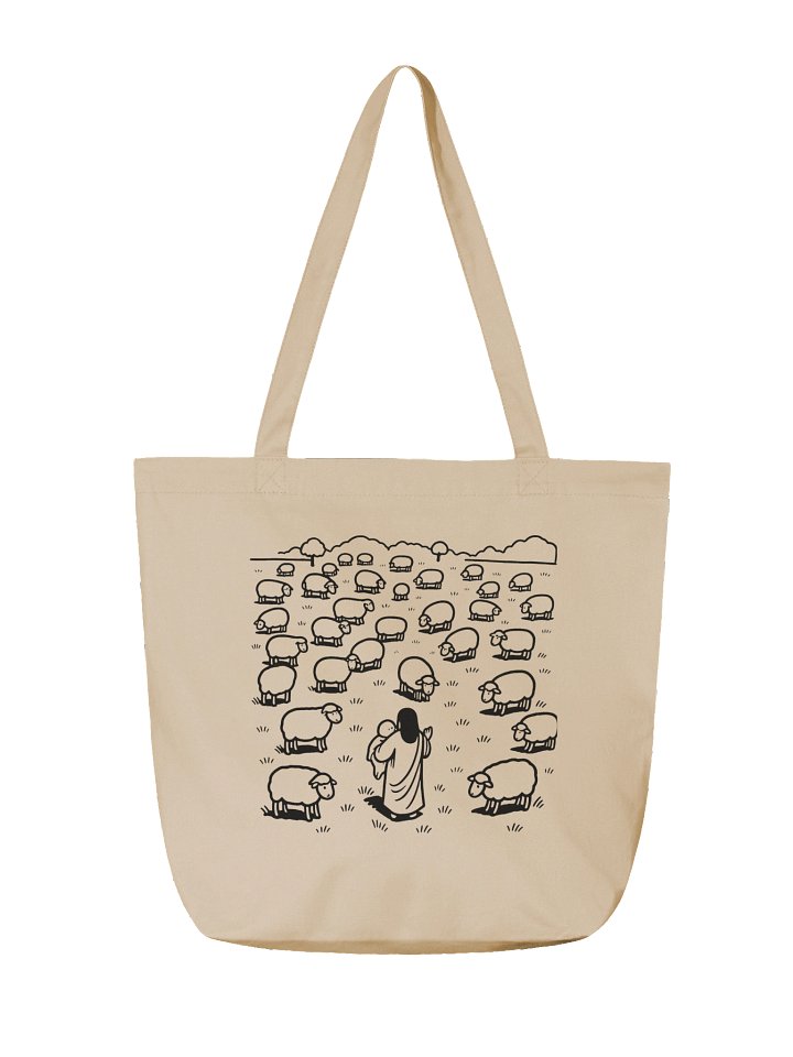 The Good Shepherd Doodle Eco Tote product image (2)