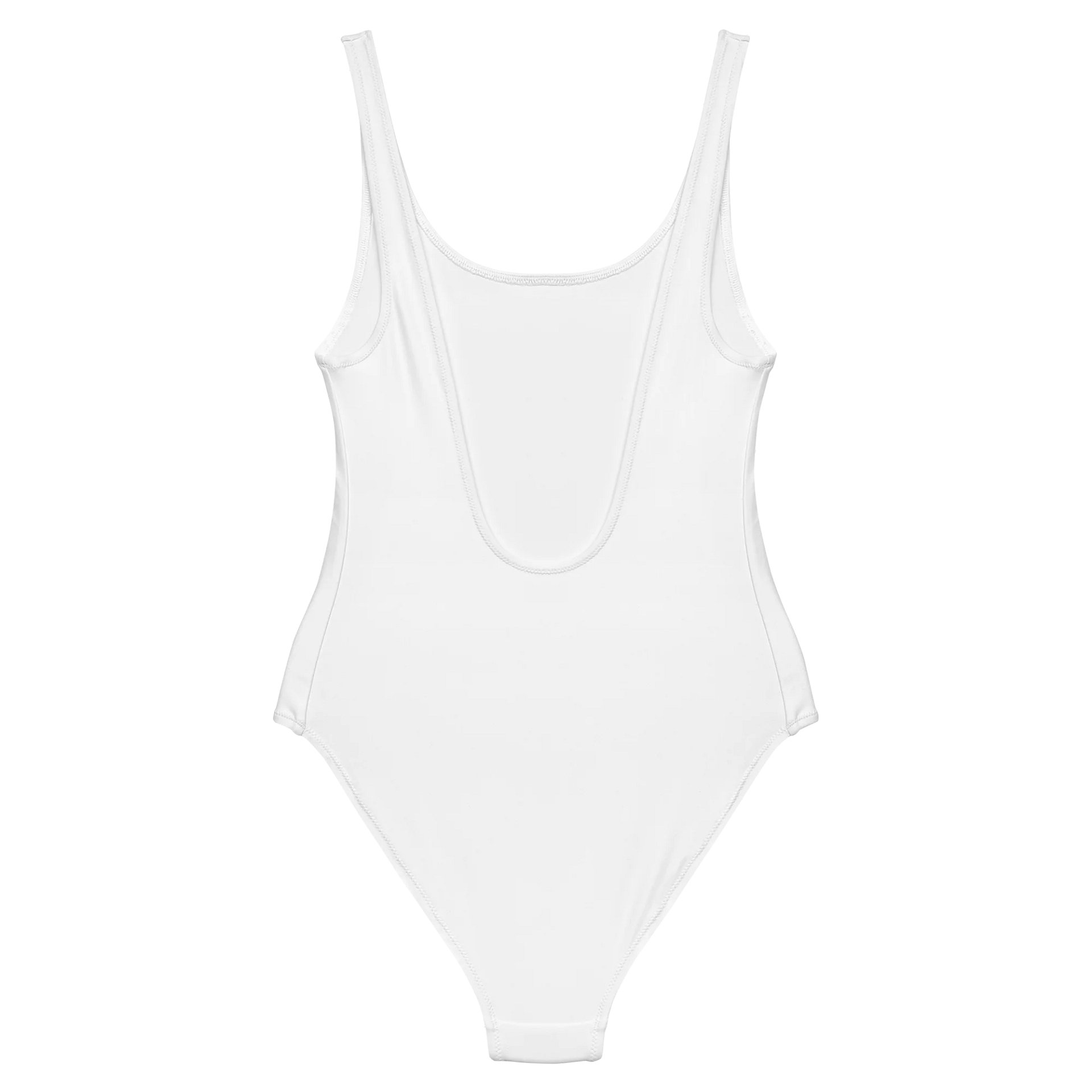 Furry Trash Swimsuit – Bubble Logo (Sunrise on White) product image (3)