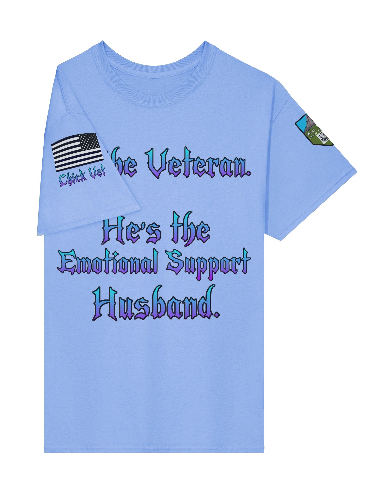 Chick Vet I'm the Veteran Shirt product image (22)