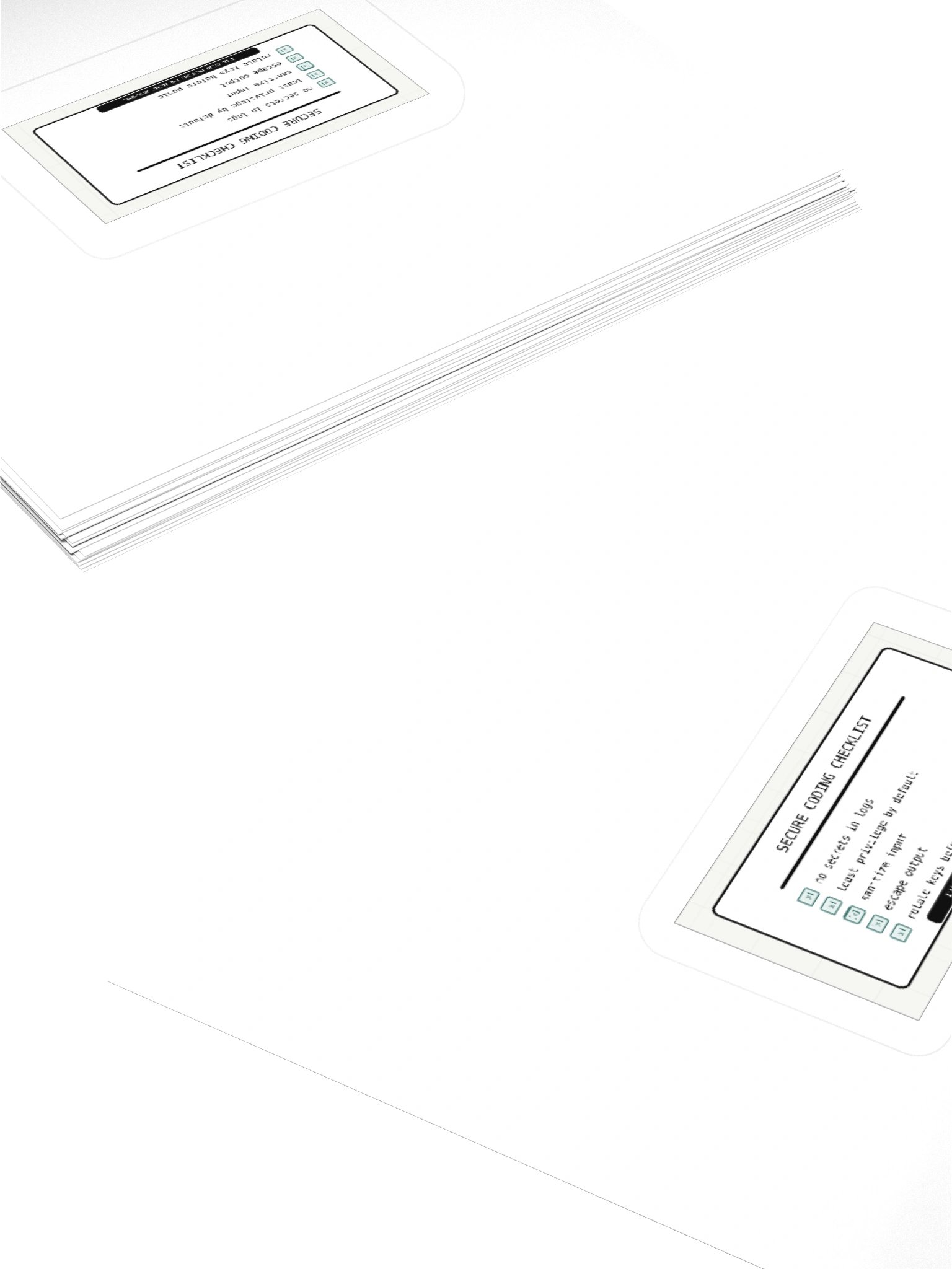 Secure Coding Checklist Sticker product image (16)