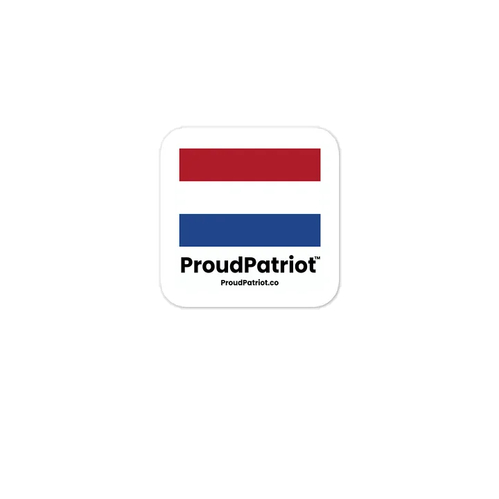 Netherlands Flag Vinyl Sticker product image (1)