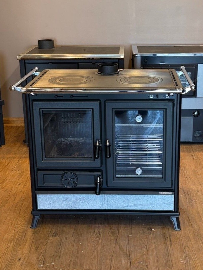 Thermorossi Margherita Soapstone Wood Cook Stove Dual Oven product image (1)