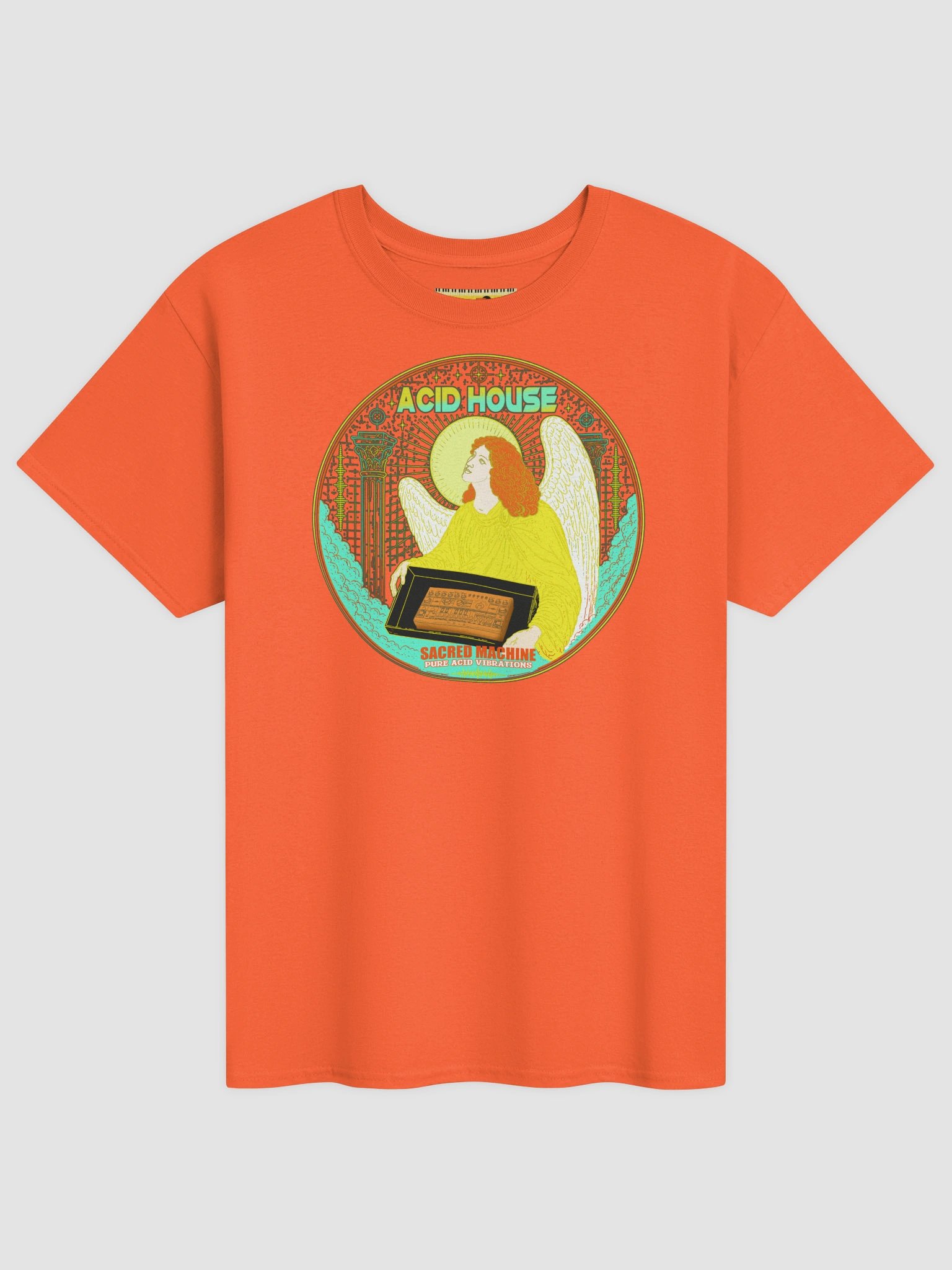 ACIDUS SANCTUS TD3, by Frank Fonik Unisex t-shirt product image (1)