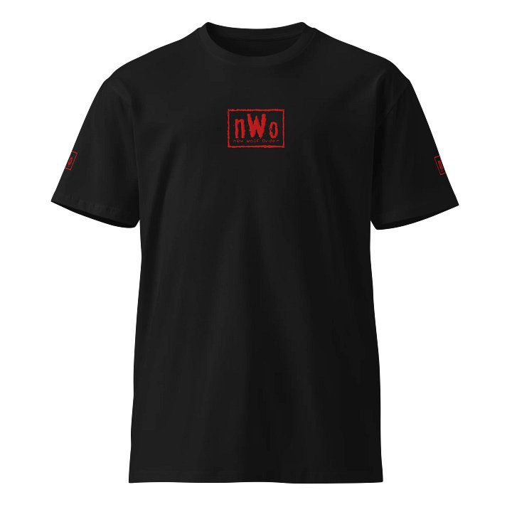 nWo Distressed Small Logo Men’s T-Shirt product image (1)