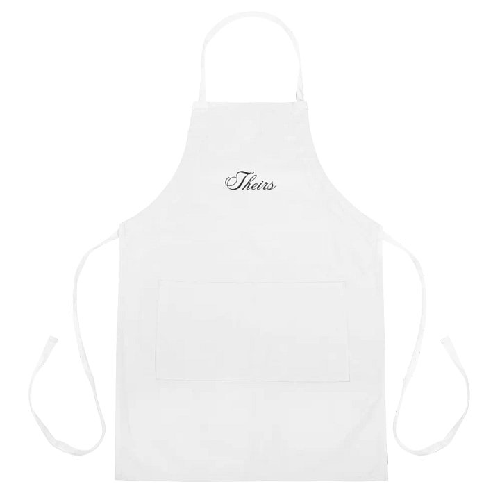 Apron - Theirs - on White product image (2)