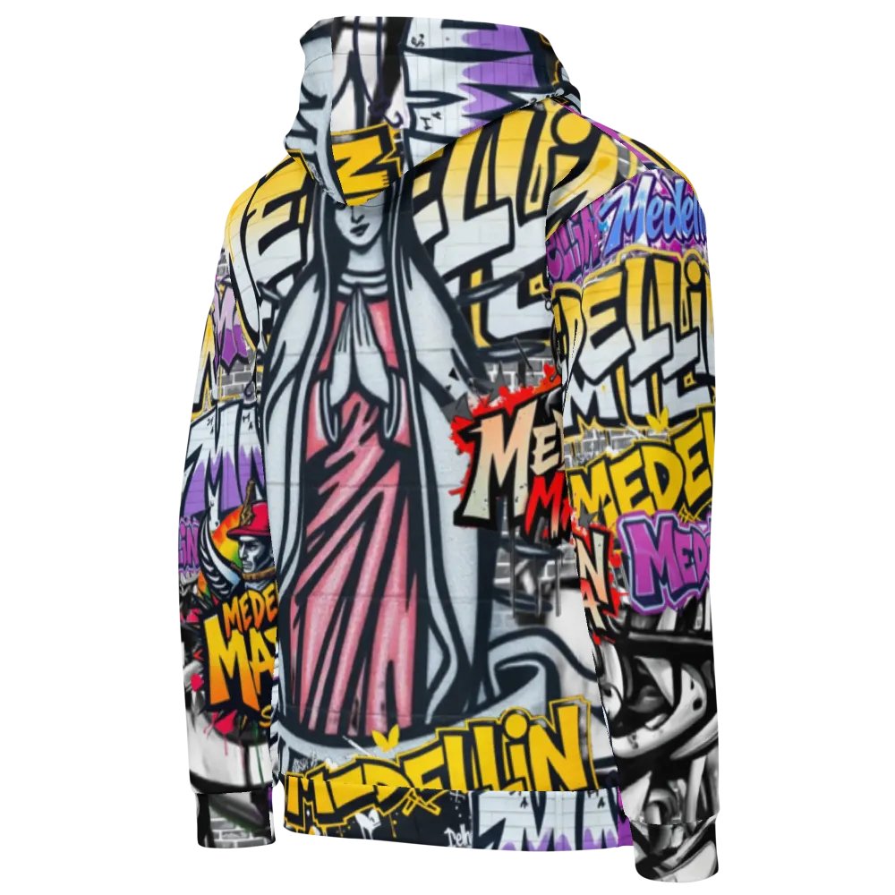 Medellin Mafia Motif Hoodie product image (3)