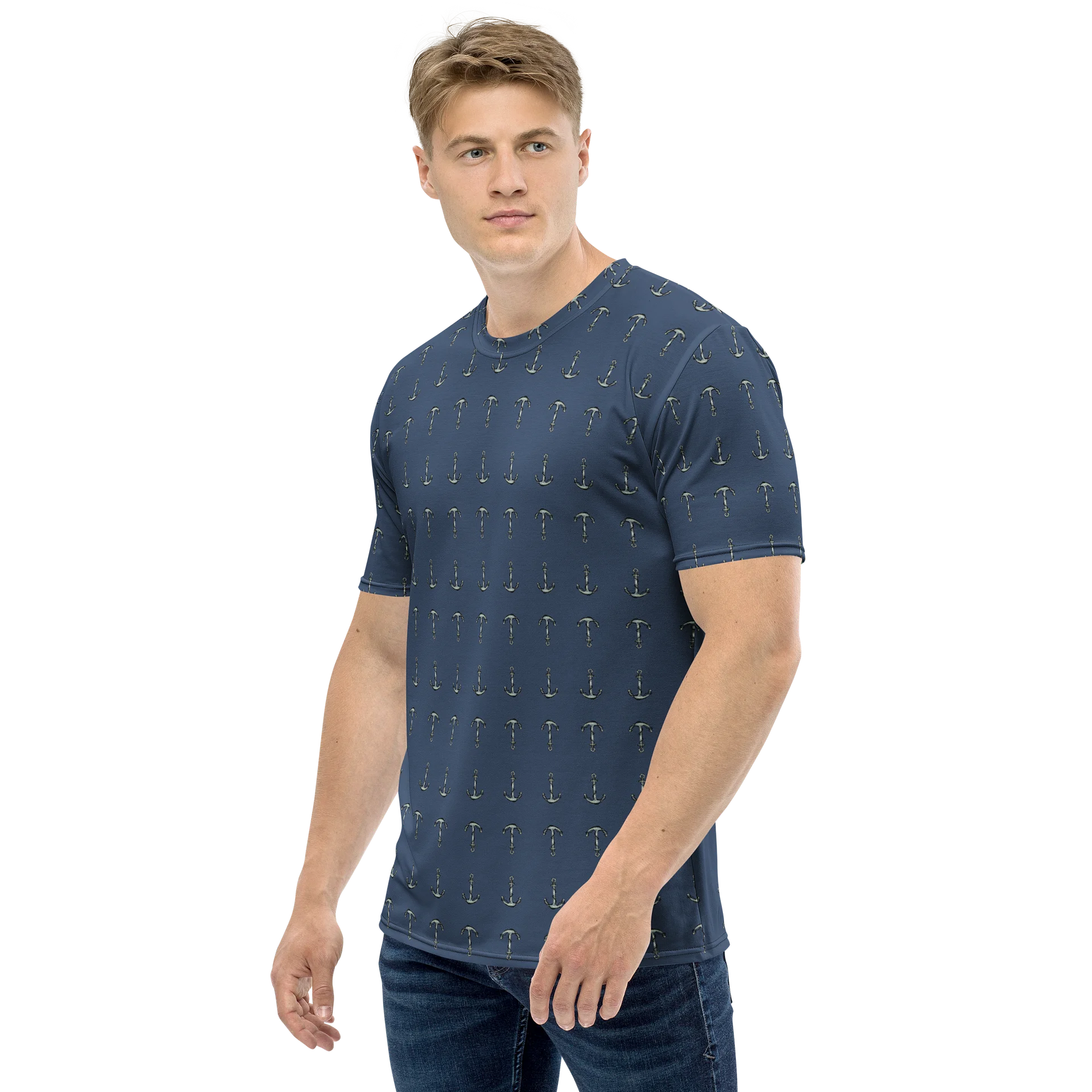 Anchored — Anchor Pattern Tee product image (3)