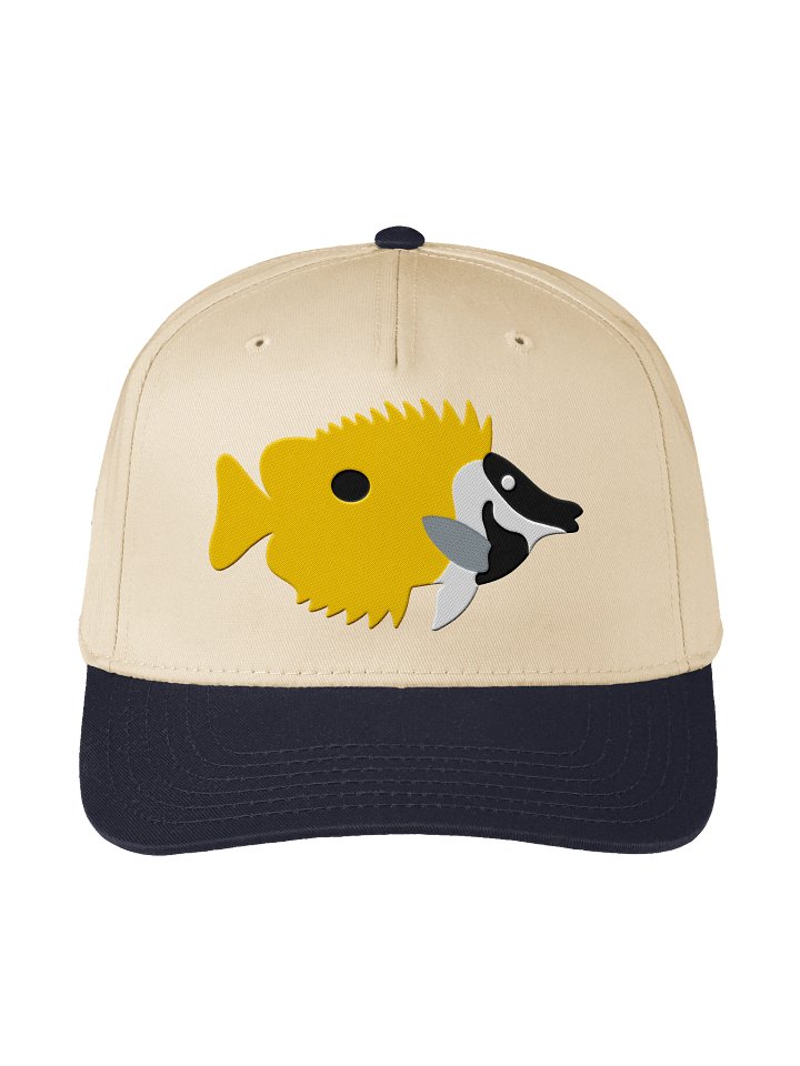 Foxface Rabbitfish Mid-Profile Baseball Cap (Embroidered) for Reef and Marine Aquarium Lovers product image (1)