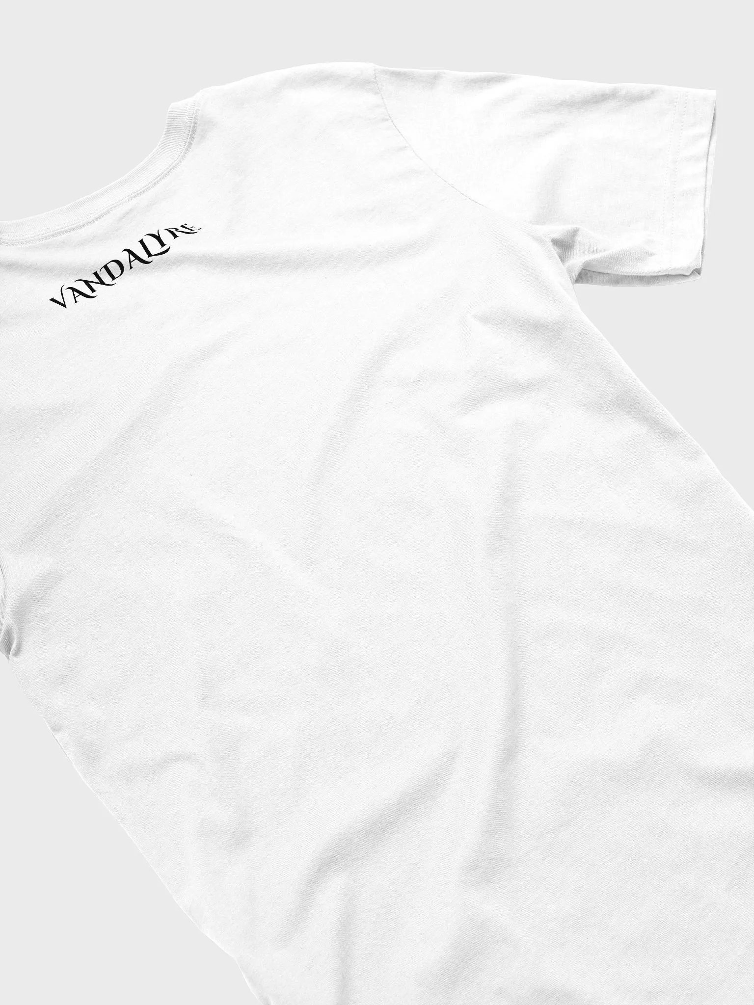 DEATHBONK T-Shirt (black on white) product image (4)