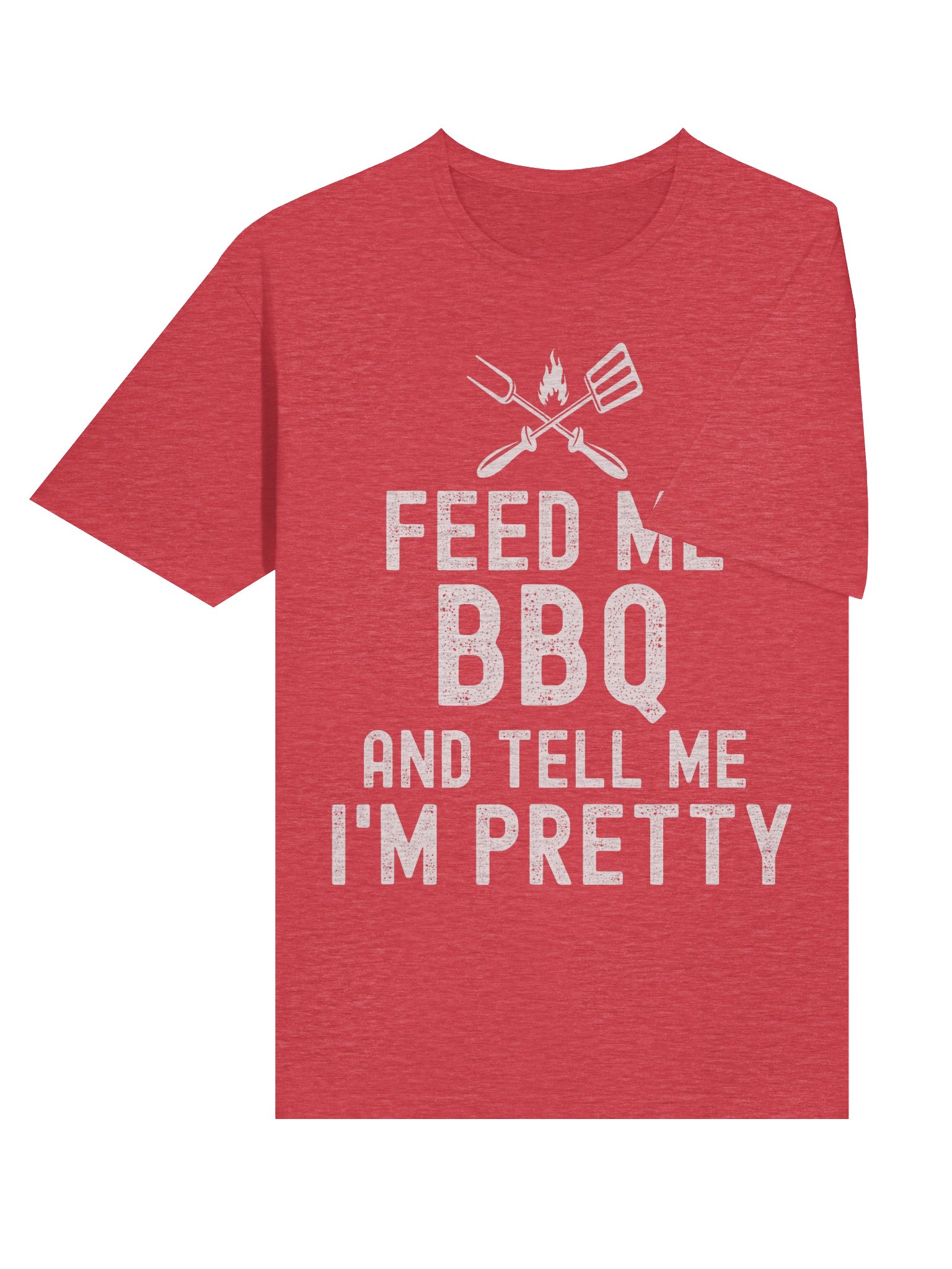 Feed Me BBQ and Tell Me I’m Pretty – Gildan Softstyle Unisex T-Shirt product image (4)