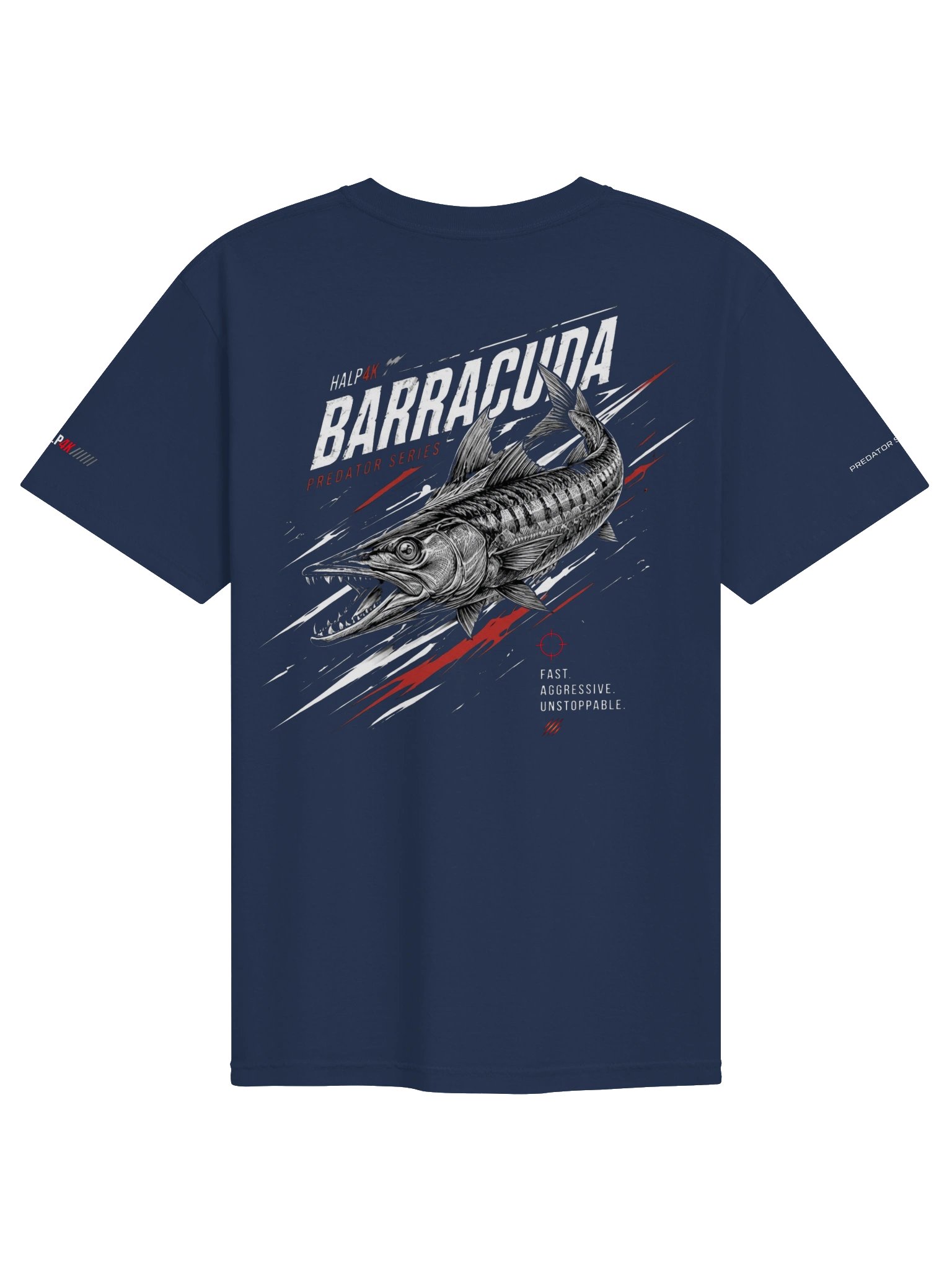 Remera HALP4K Predator Series – Barracuda product image (10)