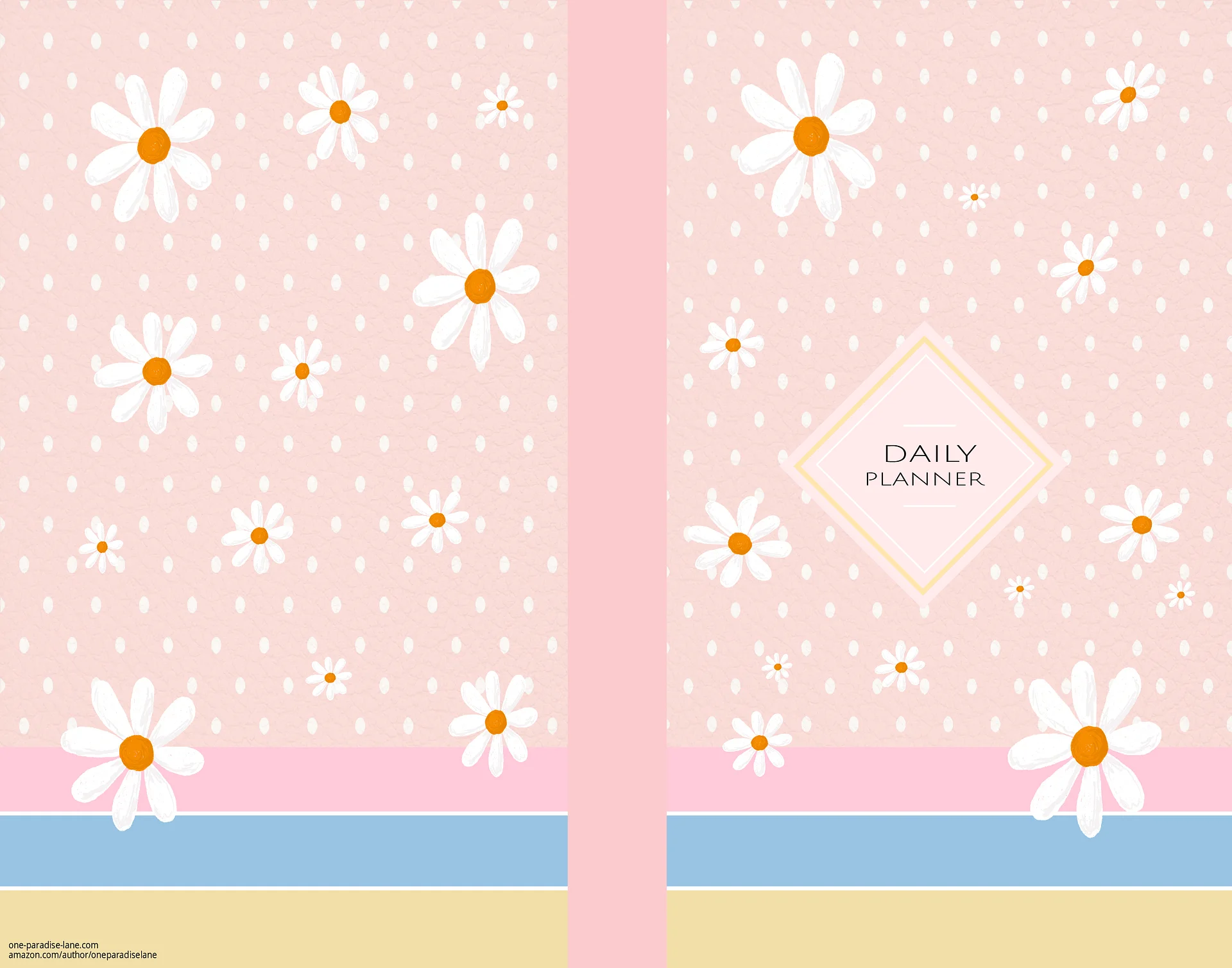 2024 'Snowing Daisies' Daily Planner | Pink product image (1)