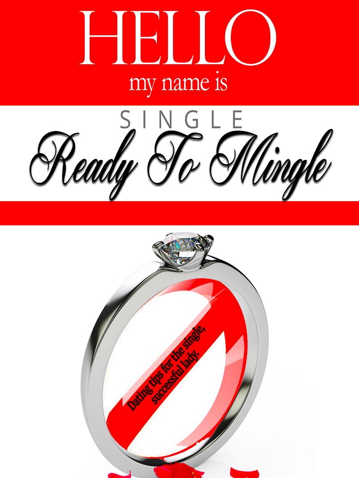 Hello My Name Is Single...Ready To Mingle! product image (1)