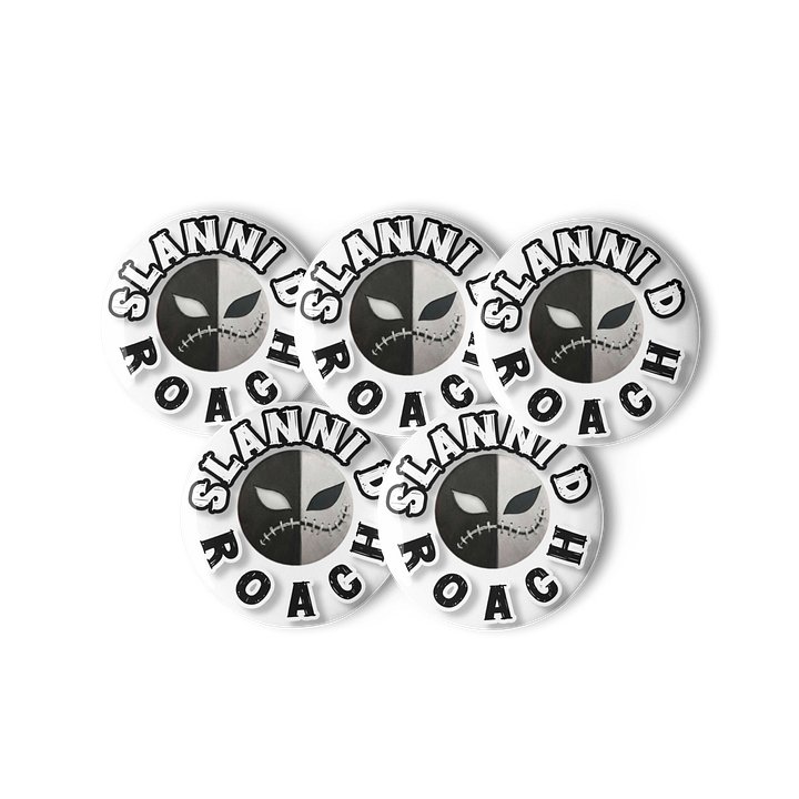 Slanni D Roach Pin Buttons — Set of 5 product image (3)