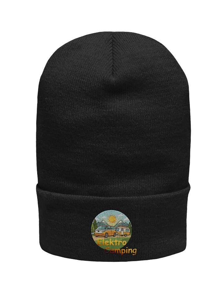 Yupoong Cuffed Beanie Elektro Camping product image (2)