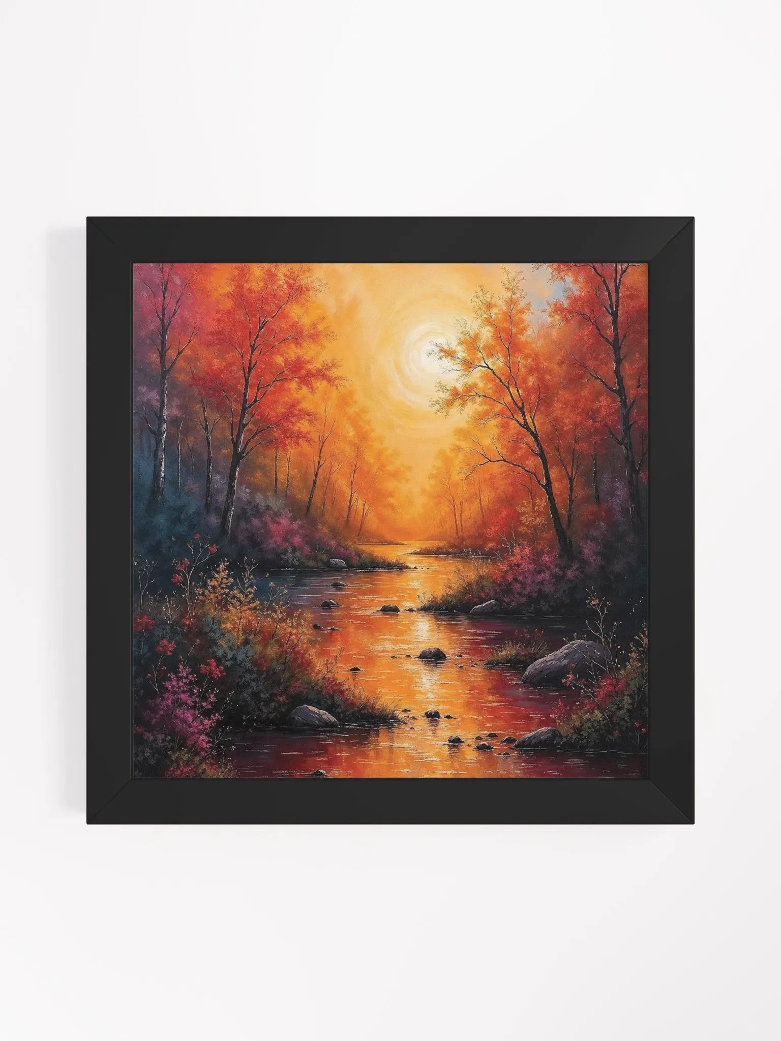 Golden Hour River Framed Print product image (10)